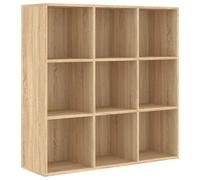 Vidaxl Book Cabinet Sonoma Oak 98X29X97.5 Cm Engineered Wood