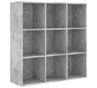 Book Cabinet Highboard Storage Book Rack Bookshelf Engineered Wood vidaXL