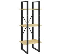 Book Cabinet Home Storage Rack Bookcase Book Shelf Engineered Wood vidaXL