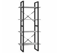 Book Cabinet Home Storage Rack Bookcase Book Shelf Engineered Wood vidaXL