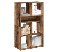 vidaXL Book Cabinet Old Wood 66x31x112 cm Engineered Wood storage cabinet
