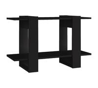 Vidaxl Book Cabinet/Room Divider Black 80X30X51 Cm, Black