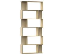 Book Cabinet/Room Divider Engineered Wood Book Stand Multi Colours vidaXL