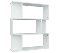 vidaXL Book Cabinet/Room Divider White 80x24x96 cm Engineered Wood