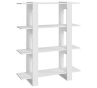 (white) vidaXL Book Cabinet/Room Divider Room Partition Home Organiser Multi Colours
