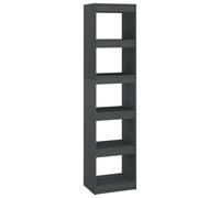 Book Cabinet/Room Divider Storage Book Rack Bookshelf Solid Wood Pine vidaXL