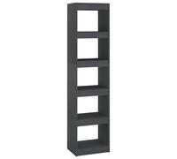 Book Cabinet/Room Divider Storage Book Rack Bookshelf Solid Wood Pine vidaXL