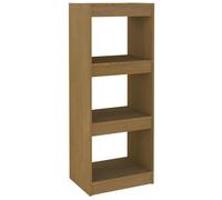 (grey, 40 x 30 x 135.5 cm) vidaXL Book Cabinet/Room Divider Storage Book Rack Bookshelf Solid Wood Pine