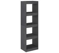Book Cabinet/Room Divider Storage Book Rack Bookshelf Solid Wood Pine vidaXL