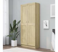 Book Cabinet Sonoma Oak 82.5x30.5x185.5 cm Engineered Wood Berkfield Home Brown One Size