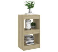 vidaXL Book Cabinet/Room Divider Sonoma Oak 40x30x72 cm