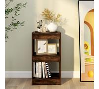 Book Cabinet Storage Bookshelf Display Racks Multicolor Engineered Wood vidaXL