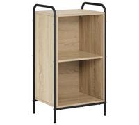 Book Cabinet with Storage Engineered Wood Unit Freestanding Bookshelf vidaXL