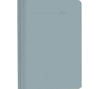Book Calendar Mini Sydney Silver 2024 - Office Calendar - Chef Timer 10.7 x 15.2 cm - 1 Day 1 Page - 352 Pages Alpha Edition