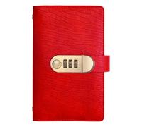 Book Challenge Saving - Cash Cash Notebook Combination Lock Vintage Budget Planner | Privacy Protection Safe Retro, Use Beginners Students Couples Women Family