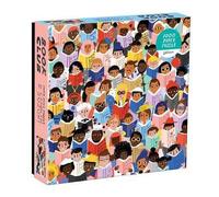 Galison Puzzle Book Club 1000-Piece Square Box