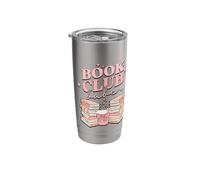 Book-Club Babe Bibliophile Coffee Lover's Design Stainless Steel Insulated Tumbler
