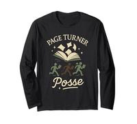 Book Club Babes Smut Gossip Wine Fiction Booktok Vibes Long Sleeve T-Shirt