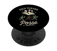 Book Club Babes Smut Gossip Wine Fiction Booktok Vibes PopSockets Adhesive PopGrip