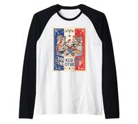 Book Club Booked and Unbothered French Reading Group Raglan Baseball Tee