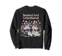 Book Club Booked And Unbothered Reading Women Sweatshirt