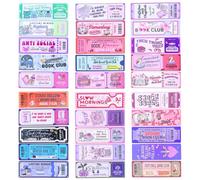 Book Club Bookmarks 30PC Bulk Set - Cute & Cool Bookmarks for Women Fun Markers for Reading Stylish Accessories, Funny & Girly Bookish Items Perfect for Teachers, Book Lovers and Readers