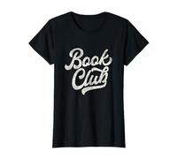 Book Club Distressed Script Design for Readers T-Shirt
