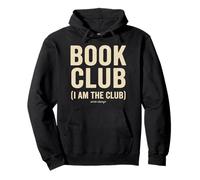 Book Club Literary Enthusiasts Reading Bookish Design Pullover Hoodie