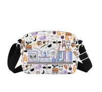 Book Club Novel Lover Gift Dragon Rider Book Reader Gift Crossbody Bag, War-college Cb, 0