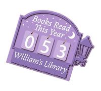 Book Counter Promoting Green Habits Easy Office Library Use Reading Progress Monitors