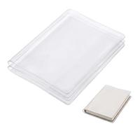 Book Cover, Book Covers for Paperbacks, A5 Notebook Cover, Daily School Note-Taking, A5 Clear Protector, Plastic Book Covers, Large A5 Size 320 x 220 mm When Open
