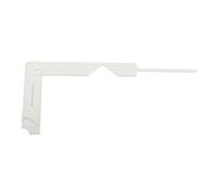 Book Cover Guide Bookbinding Ruler Sturdy Metal Multi Function High Accuracy Tool for Scrapbooking DIY Projects and Home School Crafting