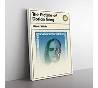 Book Cover The Picture Of Dorian Grey Oscar Wilde Canvas Print 30x20 Inch