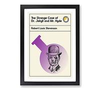 Book Cover The Strange Case of Dr Jekyll and Mr Hyde Framed Print A2 Black