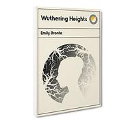 Book Cover Wuthering Heights Emily Bronte Canvas Print | Gallery Wrapped 30mm Frame Wall Art | 24x16 inches | Ready to Hang | Modern Picture | Living Room Bedroom Lounge Office