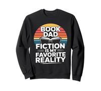 Book Dad Fiction Is My Favorite Reality Reading Sweatshirt