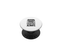 Book Dad Just One More Chapter Always Reader PopSockets Adhesive PopGrip