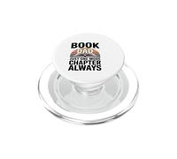 Book Dad Just One More Chapter Always Reader PopSockets PopGrip for MagSafe
