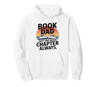 Book Dad Just One More Chapter Always Reader Pullover Hoodie