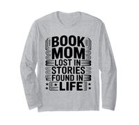 Book Dad Lost in Stories Found in Life Reader Long Sleeve T-Shirt
