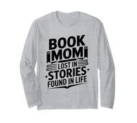 Book Dad Lost in Stories Found in Life Reader Long Sleeve T-Shirt