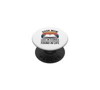 Book Dad Lost In Stories Found In Life Reader PopSockets Adhesive PopGrip