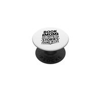 Book Dad Lost In Stories Found In Life Reader PopSockets Adhesive PopGrip
