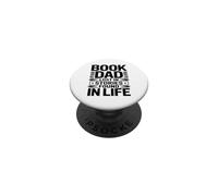 Book Dad Lost In Stories Found In Life Reader PopSockets Adhesive PopGrip