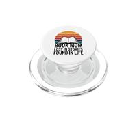 Book Dad Lost In Stories Found In Life Reader PopSockets PopGrip for MagSafe