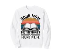 Book Dad Lost In Stories Found In Life Reader Sweatshirt