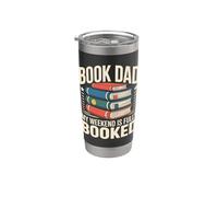 Book Dad My Weekend is Fully Booked Reader Stainless Steel Insulated Tumbler
