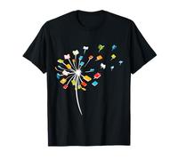 Book Dandelion Reading Lover Bookworm Bookish Librarian Read T-Shirt