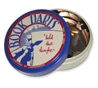 Book Darts Line Markers 50 Count Tin Mixed Metals by Book Darts