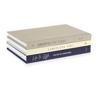 STRONA Book Decor Set - Decorative Books for Home Decor, Navy Blue Accents for Coffee Table, Entry Table or Shelves, Fake Books for Bookshelf Decoration
